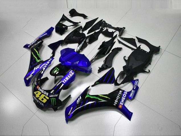 Blau Blau Weiß ENEOS 46 Monster R1 15-19 Verkleidungen