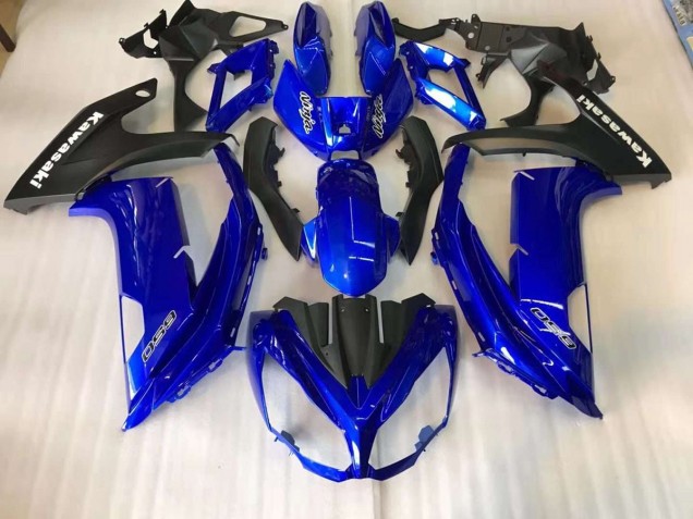 Blau EX650 12-16 Verkleidungen Blau EX650 12-16 Verkleidungen