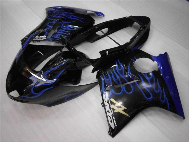 Blau Flamme CBR 1100 XX 96-07 Verkleidungen Blau Flamme CBR 1100 XX 96-07 Verkleidungen