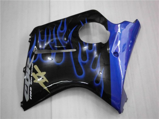 Blau Flamme CBR 1100 XX 96-07 Verkleidungen Blau Flamme CBR 1100 XX 96-07 Verkleidungen