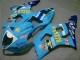 Blau GSXR 1000 K3 03-04 Verkleidungen