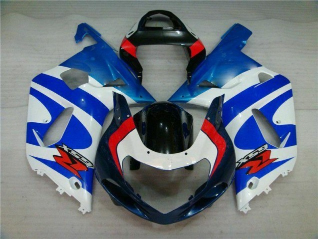 Blau GSXR 600 / 750 K1 K2 K3 01-03 Vollverkleidung Blau GSXR 600 / 750 K1 K2 K3 01-03 Vollverkleidung