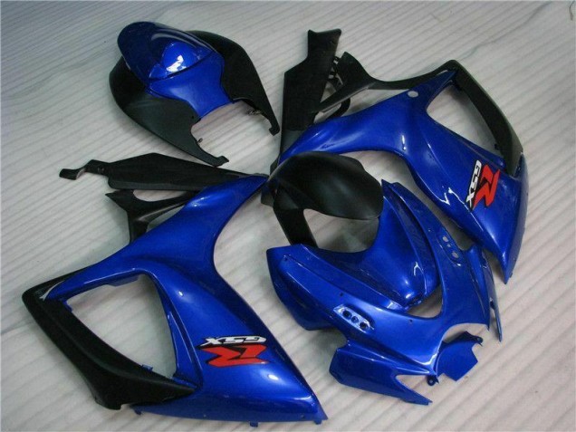 Blau GSXR 600 / 750 K6 06-07 Motorrad Vollverkleidung Blau GSXR 600 / 750 K6 06-07 Motorrad Vollverkleidung