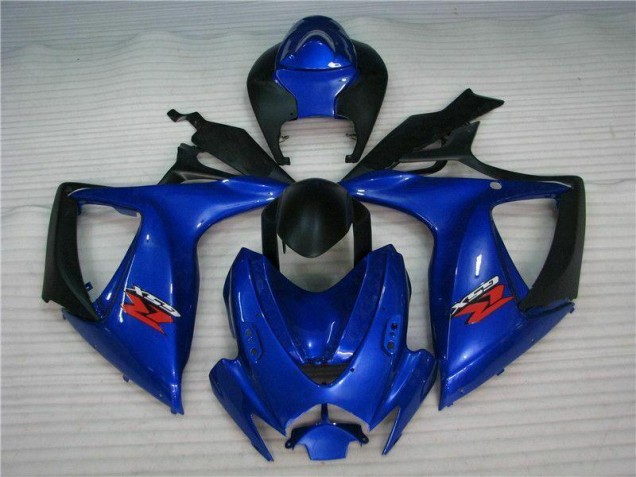 Blau GSXR 600 / 750 K6 06-07 Motorrad Vollverkleidung Blau GSXR 600 / 750 K6 06-07 Motorrad Vollverkleidung