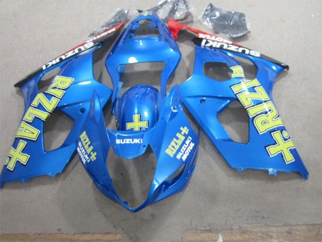 Blau Gelb Rizla GSXR 1000 K3 03-04 Verkleidungen