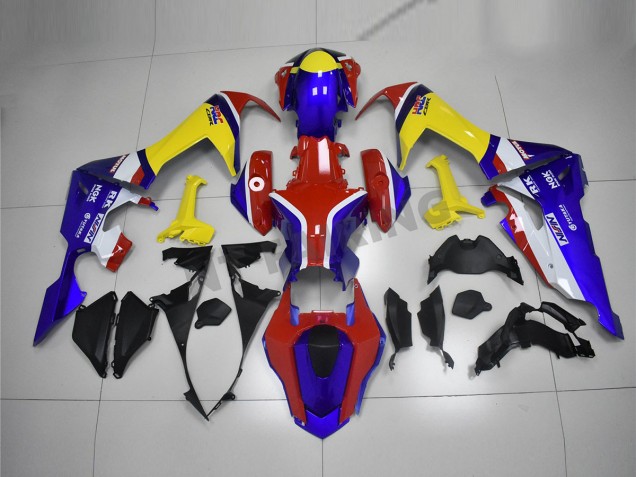 Blau Gelb Rot CBR 1000 RR 17-23 Verkleidungen Blau Gelb Rot CBR 1000 RR 17-23 Verkleidungen