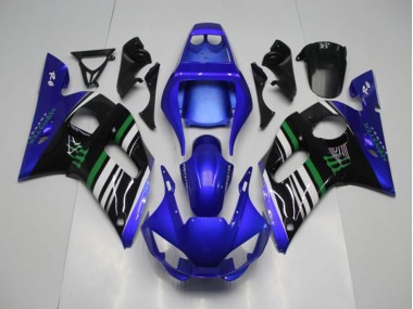 Blau Monster R6 98-02 Verkleidungen
