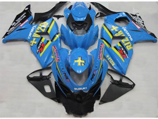 Blau Rizla Hopper GSXR 1000 K9 09-16 Verkleidungen