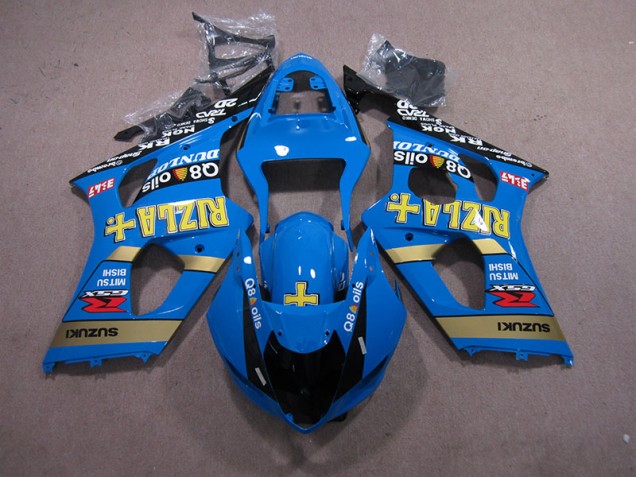 Blau Rizla Q8 Oils GSXR 1000 K3 03-04 Verkleidungen Blau Rizla Q8 Oils GSXR 1000 K3 03-04 Verkleidungen