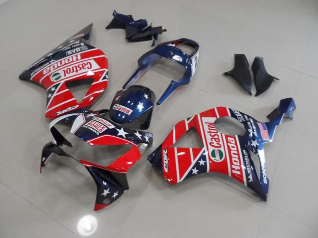Blau Rot Castrol Zykluswelt CBR 900 RR 954 02-03 Verkleidungen Blau Rot Castrol Zykluswelt CBR 900 RR 954 02-03 Verkleidungen