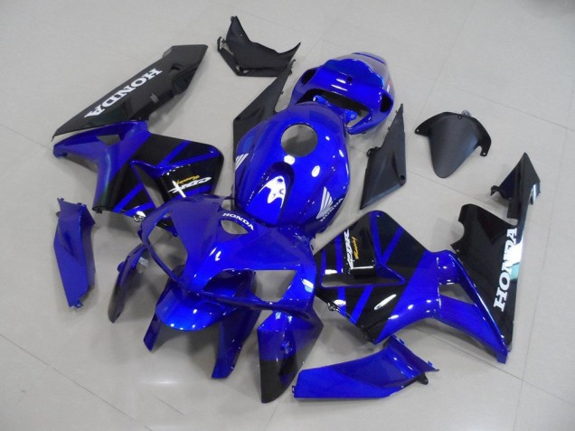 Blau Schwarz CBR 600 RR 05-06 Verkleidung Blau Schwarz CBR 600 RR 05-06 Verkleidung