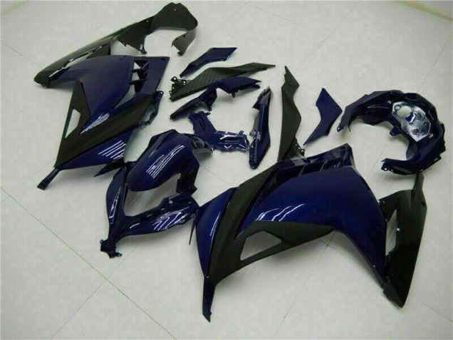 Blau Schwarz EX300 13-16 Verkleidungen