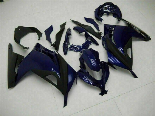 Blau Schwarz EX300 13-16 Verkleidungen
