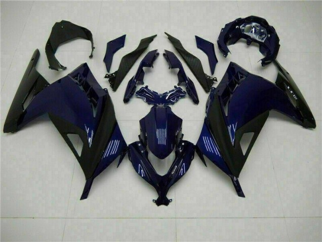 Blau Schwarz EX300 13-16 Verkleidungen