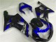 Blau Schwarz GSXR 1000 K1 00-02 Verkleidungen Blau Schwarz GSXR 1000 K1 00-02 Verkleidungen