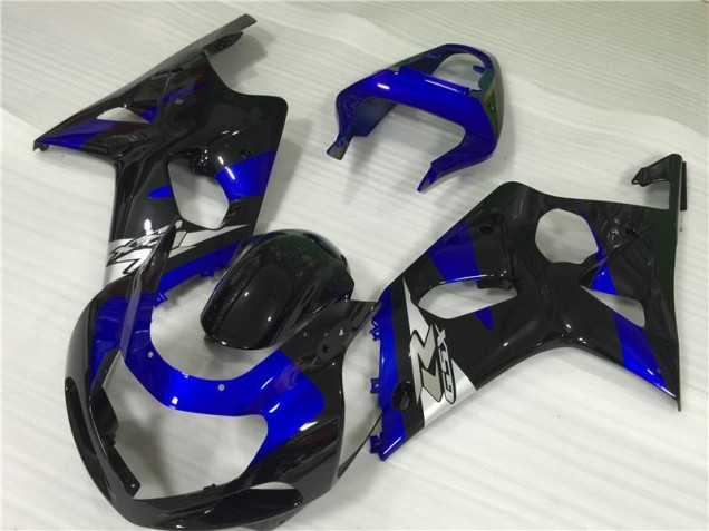 Blau Schwarz GSXR 1000 K1 00-02 Verkleidungen Blau Schwarz GSXR 1000 K1 00-02 Verkleidungen
