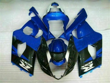 Blau Schwarz GSXR 1000 K3 03-04 Verkleidungen