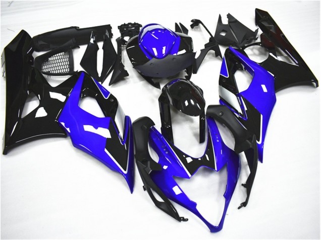 Blau Schwarz GSXR 1000 K5 05-06 Verkleidung Blau Schwarz GSXR 1000 K5 05-06 Verkleidung