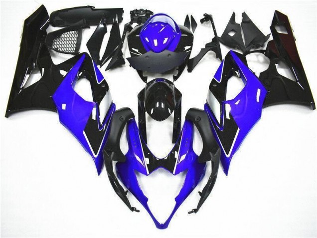Blau Schwarz GSXR 1000 K5 05-06 Verkleidung Blau Schwarz GSXR 1000 K5 05-06 Verkleidung