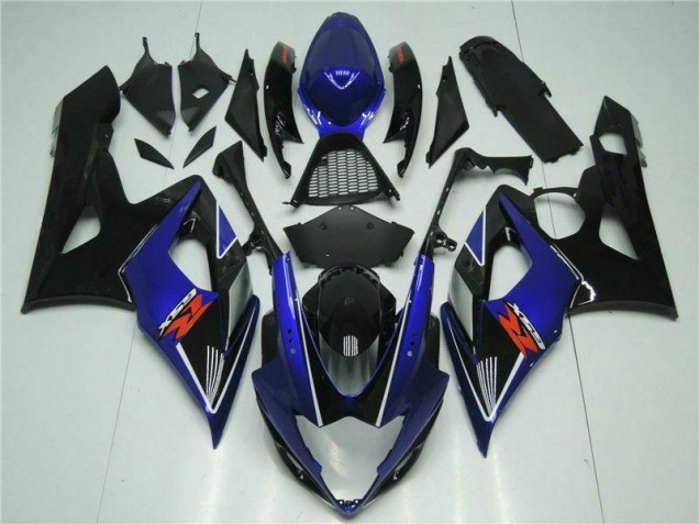 Blau Schwarz GSXR 1000 K5 05-06 Verkleidungen Blau Schwarz GSXR 1000 K5 05-06 Verkleidungen