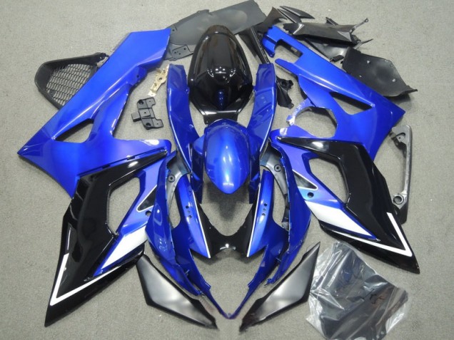 Blau Schwarz GSXR 1000 K5 05-06 Vollverkleidung Blau Schwarz GSXR 1000 K5 05-06 Vollverkleidung