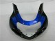 Blau Schwarz GSXR 600 / 750 K1 K2 K3 01-03 Verkleidung Blau Schwarz GSXR 600 / 750 K1 K2 K3 01-03 Verkleidung