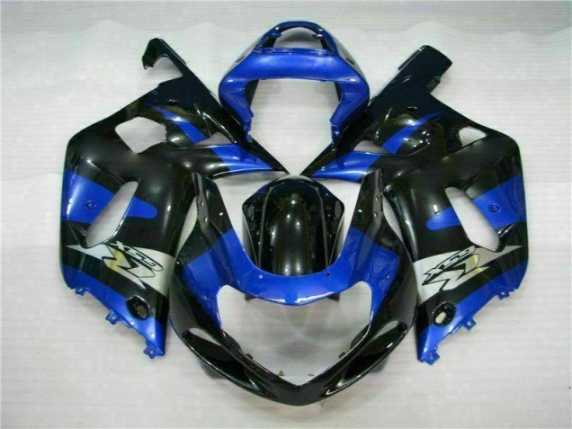 Blau Schwarz GSXR 600 / 750 K1 K2 K3 01-03 Verkleidung Blau Schwarz GSXR 600 / 750 K1 K2 K3 01-03 Verkleidung
