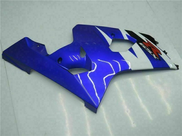 Blau Schwarz GSXR 600 / 750 K4 04-05 Verkleidung Blau Schwarz GSXR 600 / 750 K4 04-05 Verkleidung