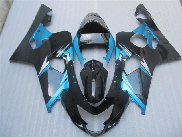 Blau Schwarz GSXR 600 / 750 K4 04-05 Vollverkleidung Blau Schwarz GSXR 600 / 750 K4 04-05 Vollverkleidung
