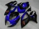 Blau Schwarz GSXR 600 / 750 K6 06-07 Verkleidungen Blau Schwarz GSXR 600 / 750 K6 06-07 Verkleidungen