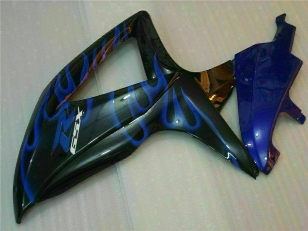 Blau Schwarz GSXR 600 / 750 K8 08-10 Verkleidungen Blau Schwarz GSXR 600 / 750 K8 08-10 Verkleidungen