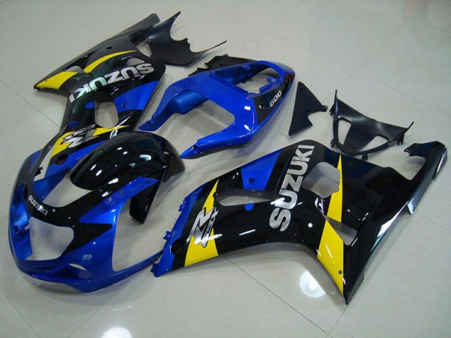 Blau Schwarz GSXR 750 K1 K2 K3 01-03 Verkleidungen Blau Schwarz GSXR 750 K1 K2 K3 01-03 Verkleidungen