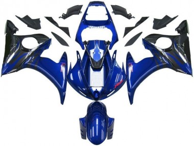 Blau Schwarz R6 03-05 Verkleidung