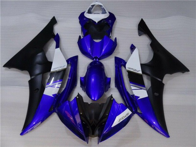 Blau Schwarz R6 08-16 Verkleidungen