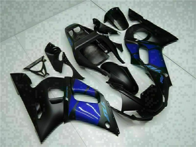 Blau Schwarz R6 98-02 Verkleidungen Blau Schwarz R6 98-02 Verkleidungen