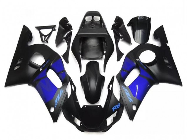 Blau Schwarz R6 98-02 Verkleidungen & Plastik Blau Schwarz R6 98-02 Verkleidungen & Plastik