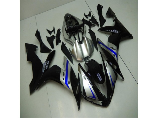 Blau Schwarz Silber R1 04-06 Verkleidungen Blau Schwarz Silber R1 04-06 Verkleidungen