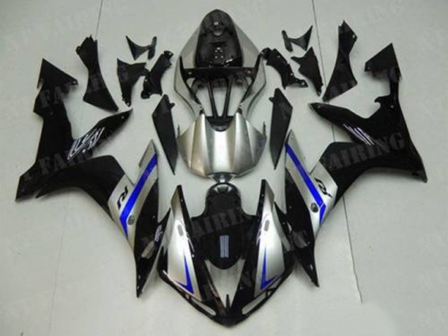 Blau Schwarz Silber R1 04-06 Verkleidungen Blau Schwarz Silber R1 04-06 Verkleidungen