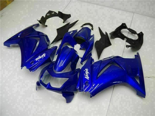 Blau Schwarz Weiß Ninja EX250 08-12 Verkleidung Blau Schwarz Weiß Ninja EX250 08-12 Verkleidung