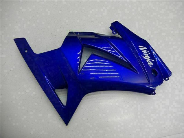 Blau Schwarz Weiß Ninja EX250 08-12 Verkleidung Blau Schwarz Weiß Ninja EX250 08-12 Verkleidung