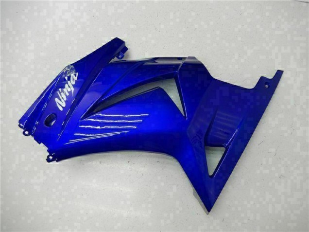 Blau Schwarz Weiß Ninja EX250 08-12 Verkleidung Blau Schwarz Weiß Ninja EX250 08-12 Verkleidung