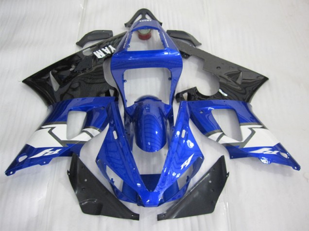Blau Schwarz Weiß R1 00-01 Verkleidung Blau Schwarz Weiß R1 00-01 Verkleidung