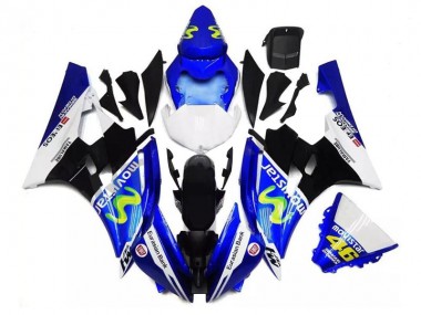 Blau Schwarz Weiß R6 06-07 Verkleidungen