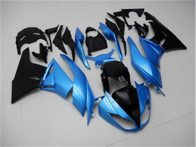 Blau Schwarz ZX6R 09-12 Verkleidung Blau Schwarz ZX6R 09-12 Verkleidung