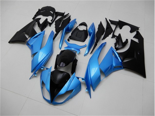 Blau Schwarz ZX6R 09-12 Verkleidung Blau Schwarz ZX6R 09-12 Verkleidung