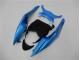 Blau Schwarz ZX6R 09-12 Verkleidung Blau Schwarz ZX6R 09-12 Verkleidung