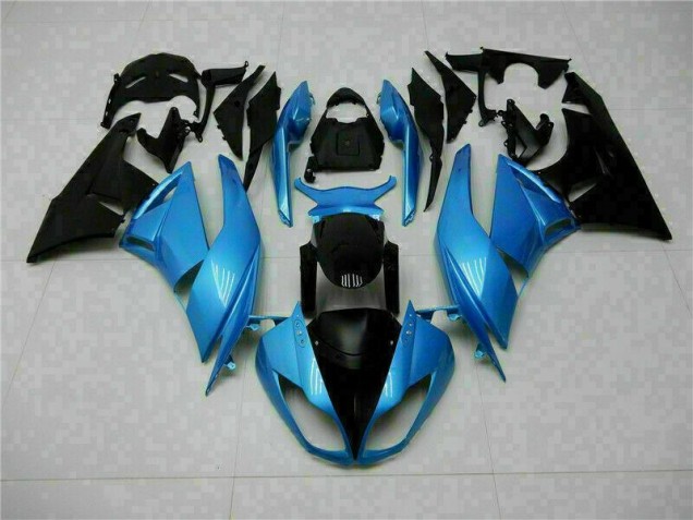 Blau Schwarz ZX6R 09-12 Verkleidungen Blau Schwarz ZX6R 09-12 Verkleidungen