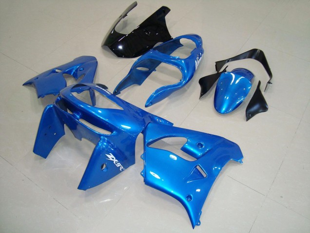 Blau Schwarz ZX9R 98-99 Verkleidungen Blau Schwarz ZX9R 98-99 Verkleidungen