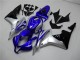 Blau Silber Schwarz CBR 600 RR 07-08 Verkleidungen