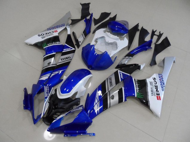 Blau Weiß ENEOS R6 08-16 Verkleidungen